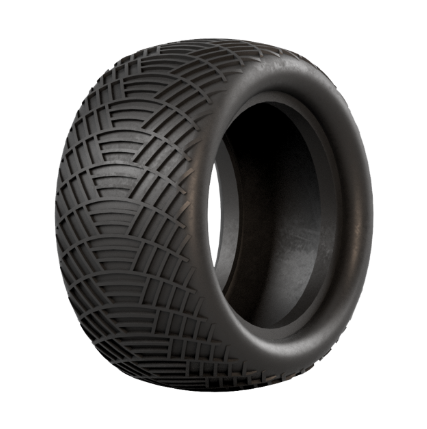 Raw Speed RC Radar 2.2" 1/10 Rear Buggy Tires (2)