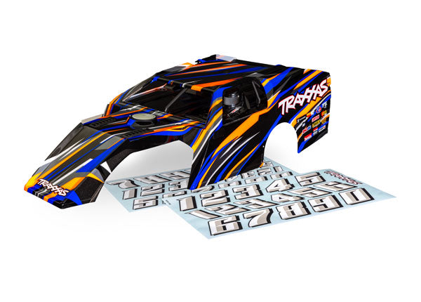 Traxxas Body, Slash® Modified painted / decal sheets / clipless body system