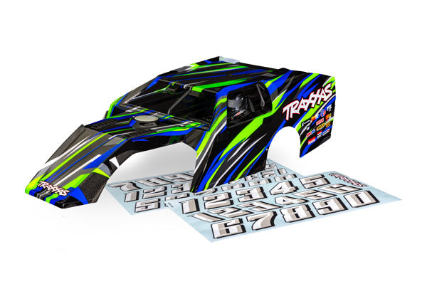 Traxxas Body, Slash® Modified painted / decal sheets / clipless body system