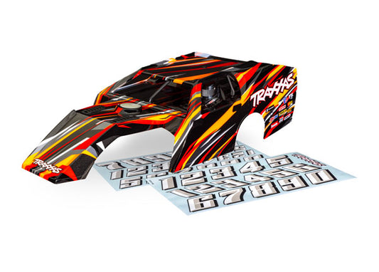 Traxxas Body, Slash® Modified painted / decal sheets / clipless body system