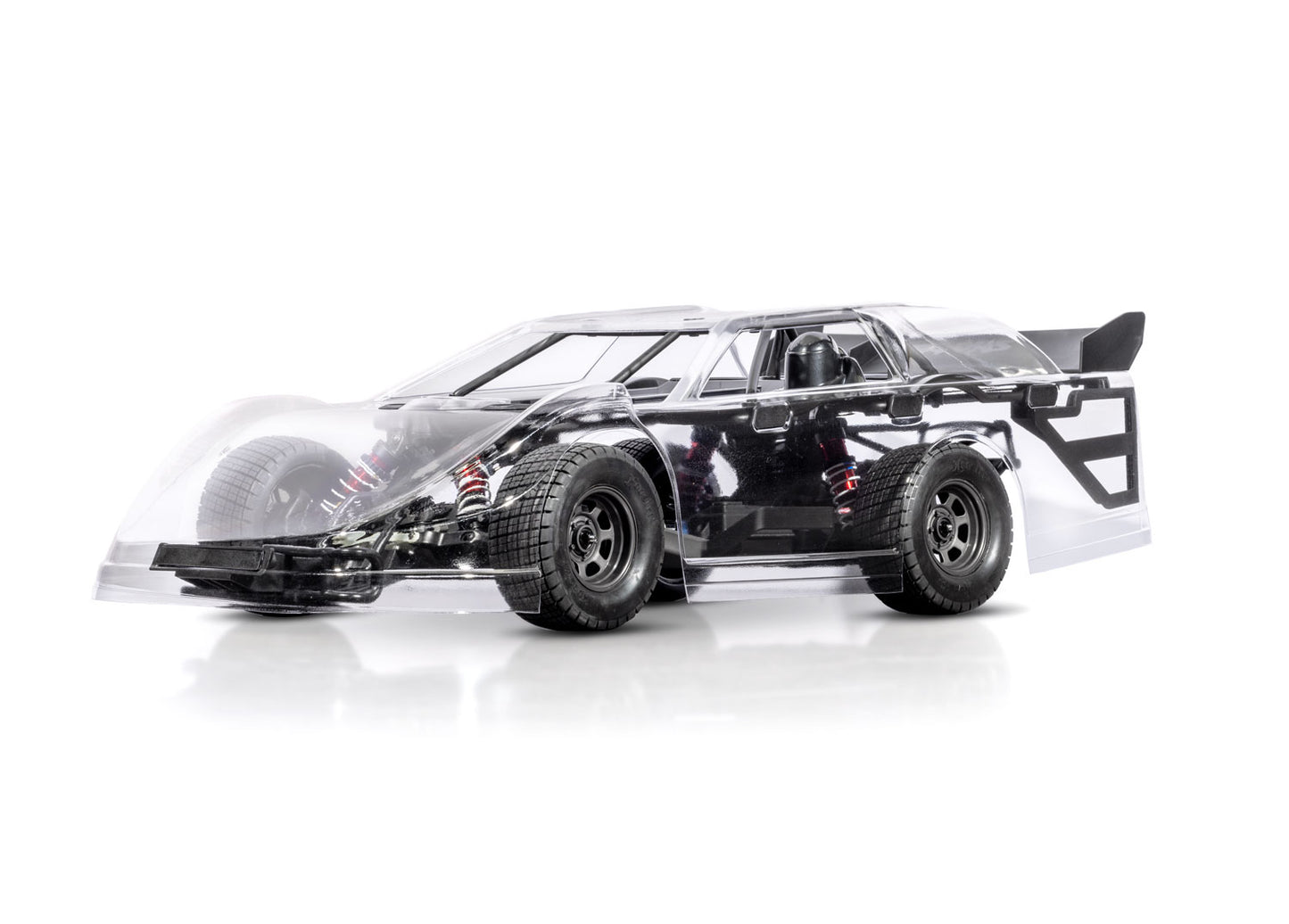 Slash Latemodel Unassembled Body Kit (clear), TRA-10423