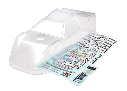 Traxxas Slash® Late Model Body Kit (clear), TRA-10426