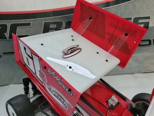 Sippel Sprint Car 7x7 Flat Top Wing - 7in Top Flat Wing