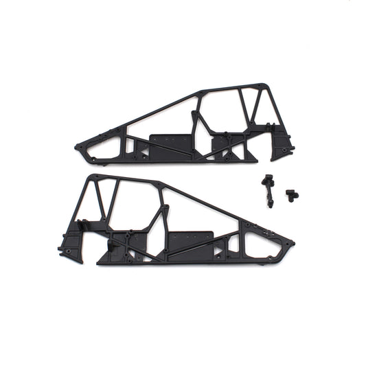 1RC Frame Sides & Shock Mounts, 1/18 Sprint Car 4.0