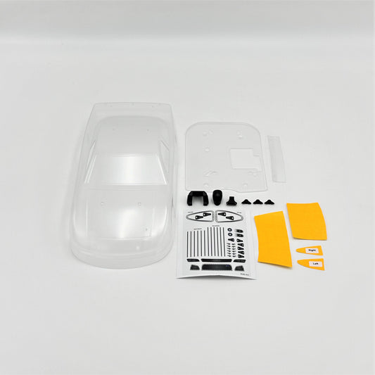 1RC Body Set, Clear, 1/18 Asphalt LM