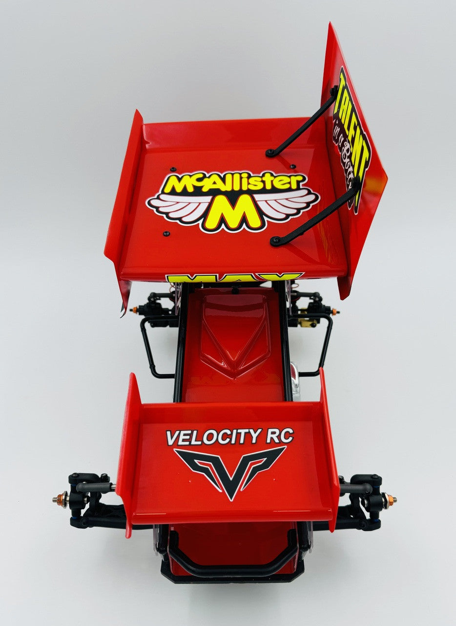 McAllister Racing Velocity Sprint Car Body, #770