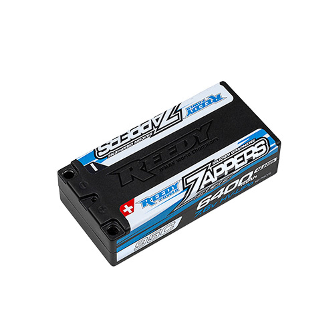 Reedy Zappers HV SG6 2S Shorty 95C LiPo Battery (7.6V/6400mAh) w/5mm Bullets, ASC-27603