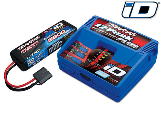 Traxxas ID 2s Battery and Charger Completer Pack, TRA-2992