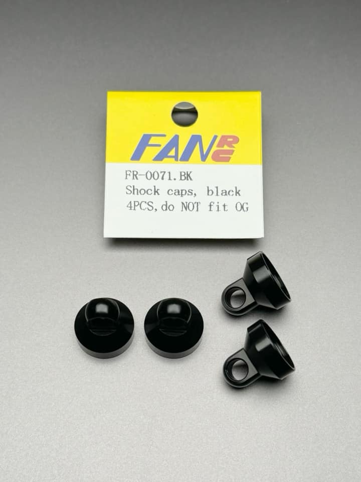 Fan RC Shock Caps - Does Not fit OG Shocks