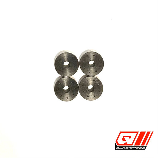 Small Bore Blank Piston (4), fits all GFRP cars QS-5056