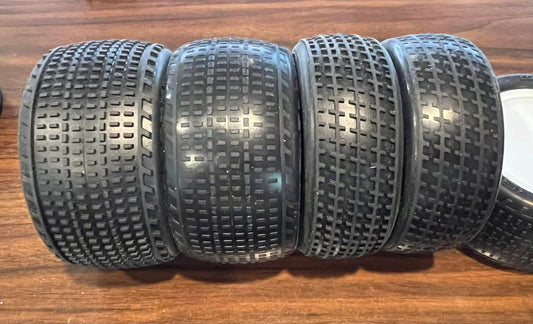 QuasiSpeed Rubber LOW TREAD Front Tires with Inserts (2) - COMING SOON