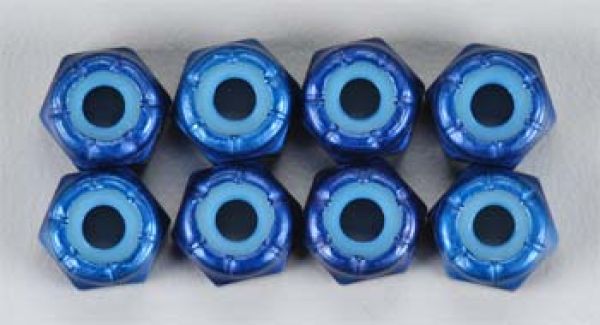 8-32 Blue Aluminum Locknut (8) D, E, I CW-5206