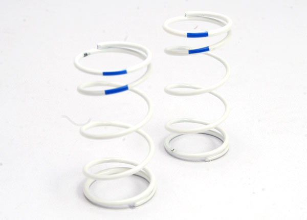 Spring, shock (white) (GTR) (1.6 rate blue) (1 pair), TRA-5434