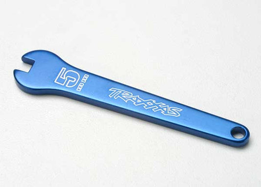 Flat wrench, 5mm (blue anodized aluminum), TRA-5477