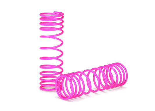 Springs, front (pink) (progressive rate) (2), TRA-5857P