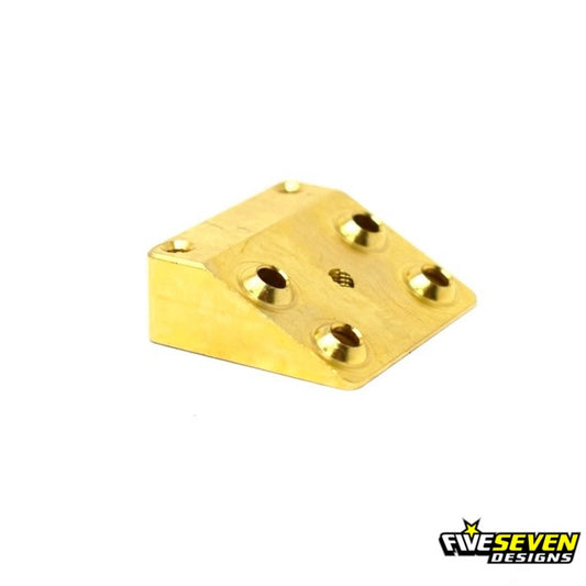 GF6 Brass Front Kickup Block, 57-5111