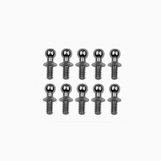 RC10 Ballstud Set .20, silver, ASC-6271