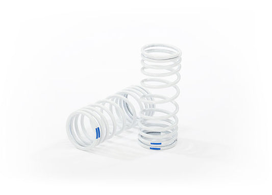 Springs, front (progressive, +20% rate, blue) (2) TRA-6864