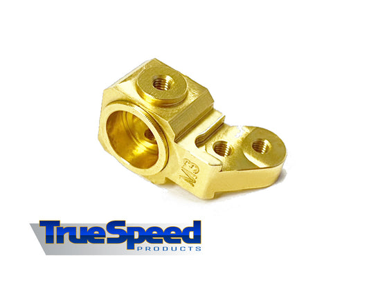 M3 Brass Front Spindle for Hex Axle, CW-7256