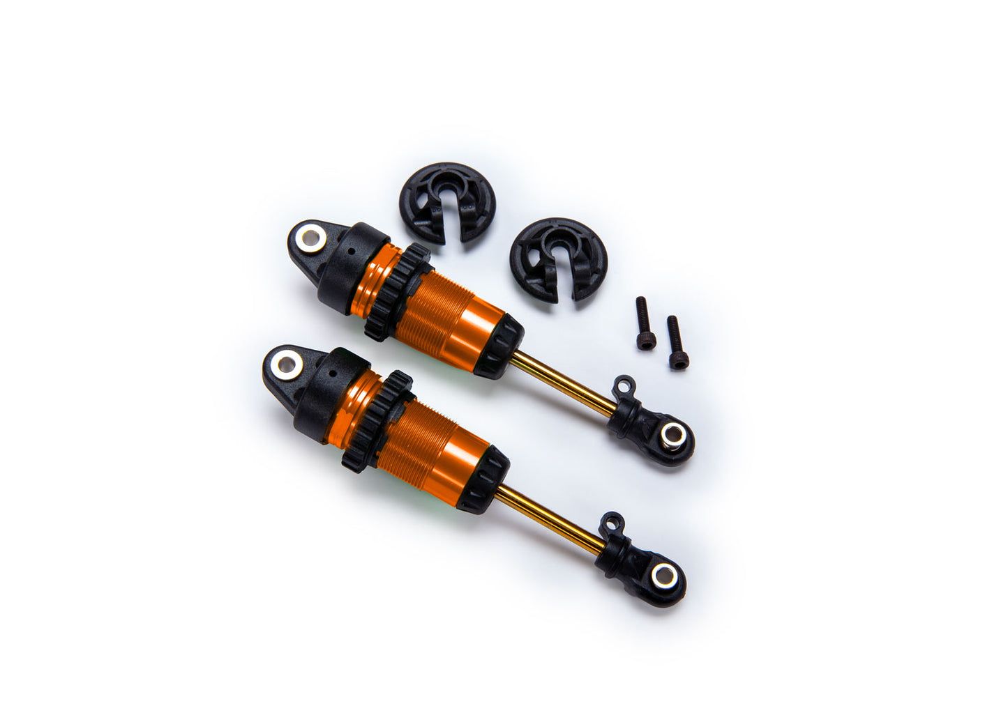 GTR Long Shocks, PTFE-coated bodies with TiN shafts (fully assembled, without springs) (2)