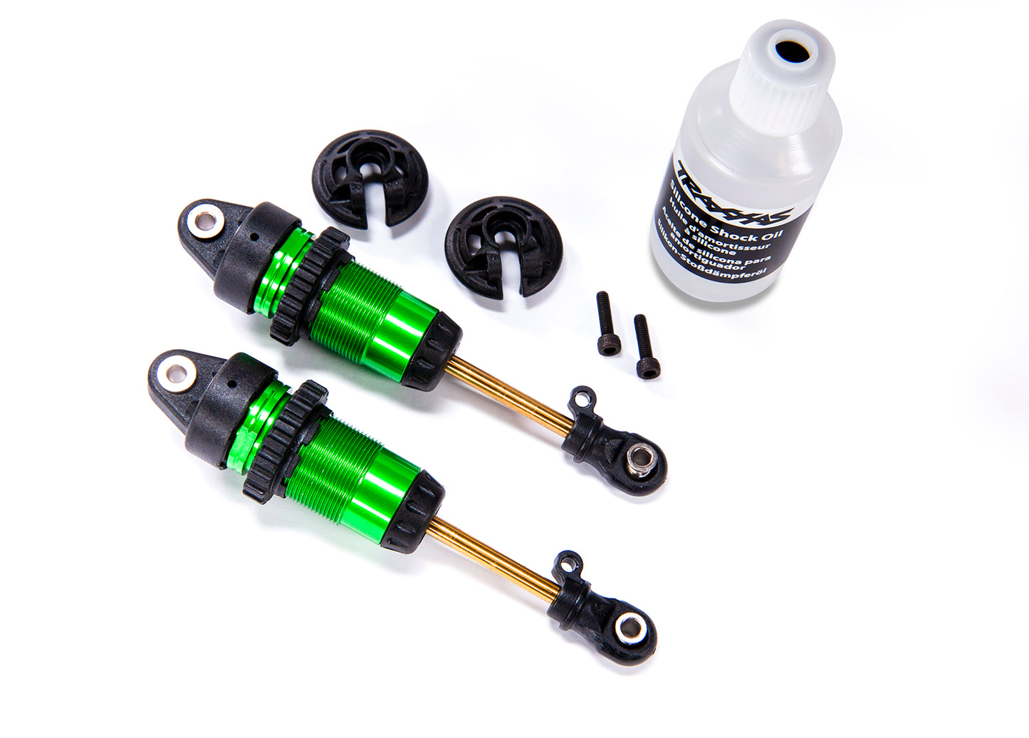 GTR Long Shocks, PTFE-coated bodies with TiN shafts (fully assembled, without springs) (2)