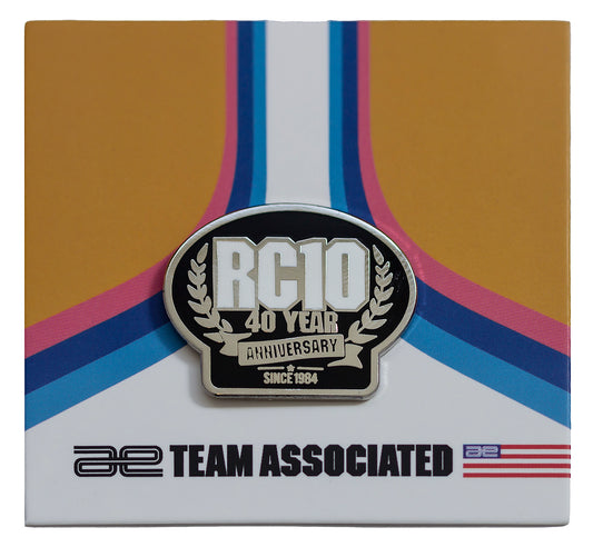 RC10 40th Year Anniversary Pin