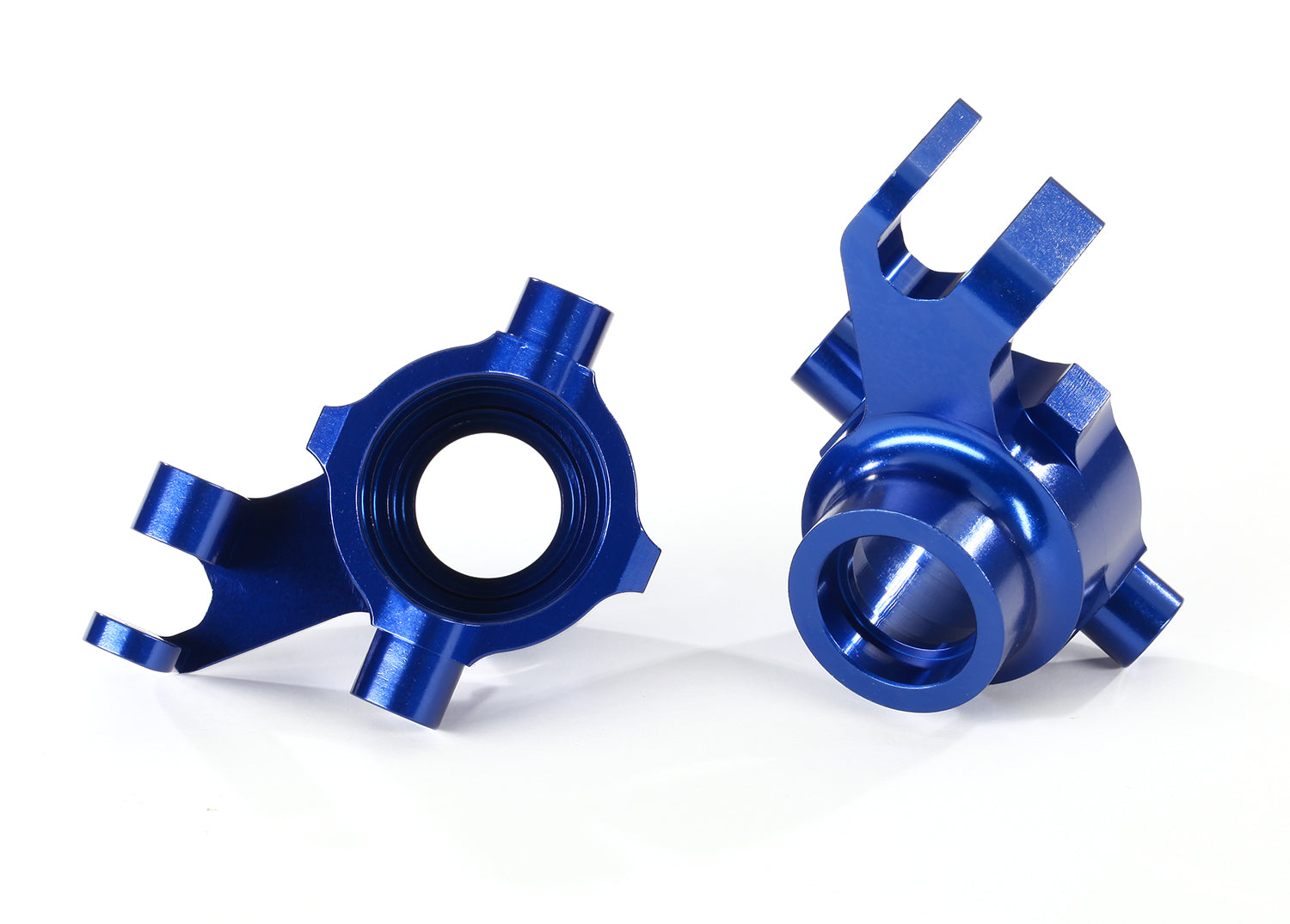 Traxxas Maxx Steering Blocks, 6061-T6 aluminum (anodized), left & right, TRA-8937X