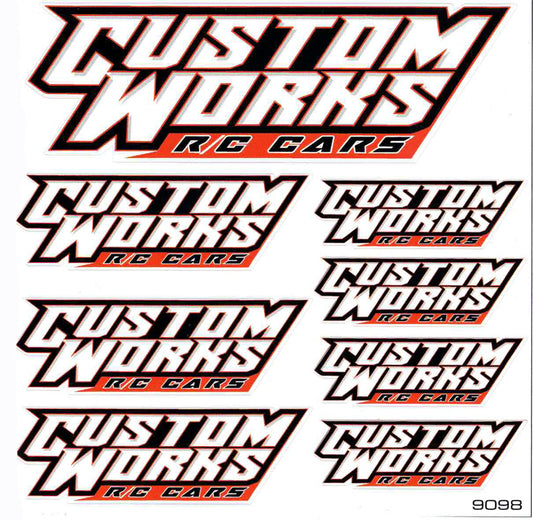 Custom Works RC 2021 Logo Decal Set