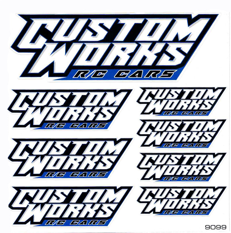 Custom Works RC 2021 Logo Decal Set