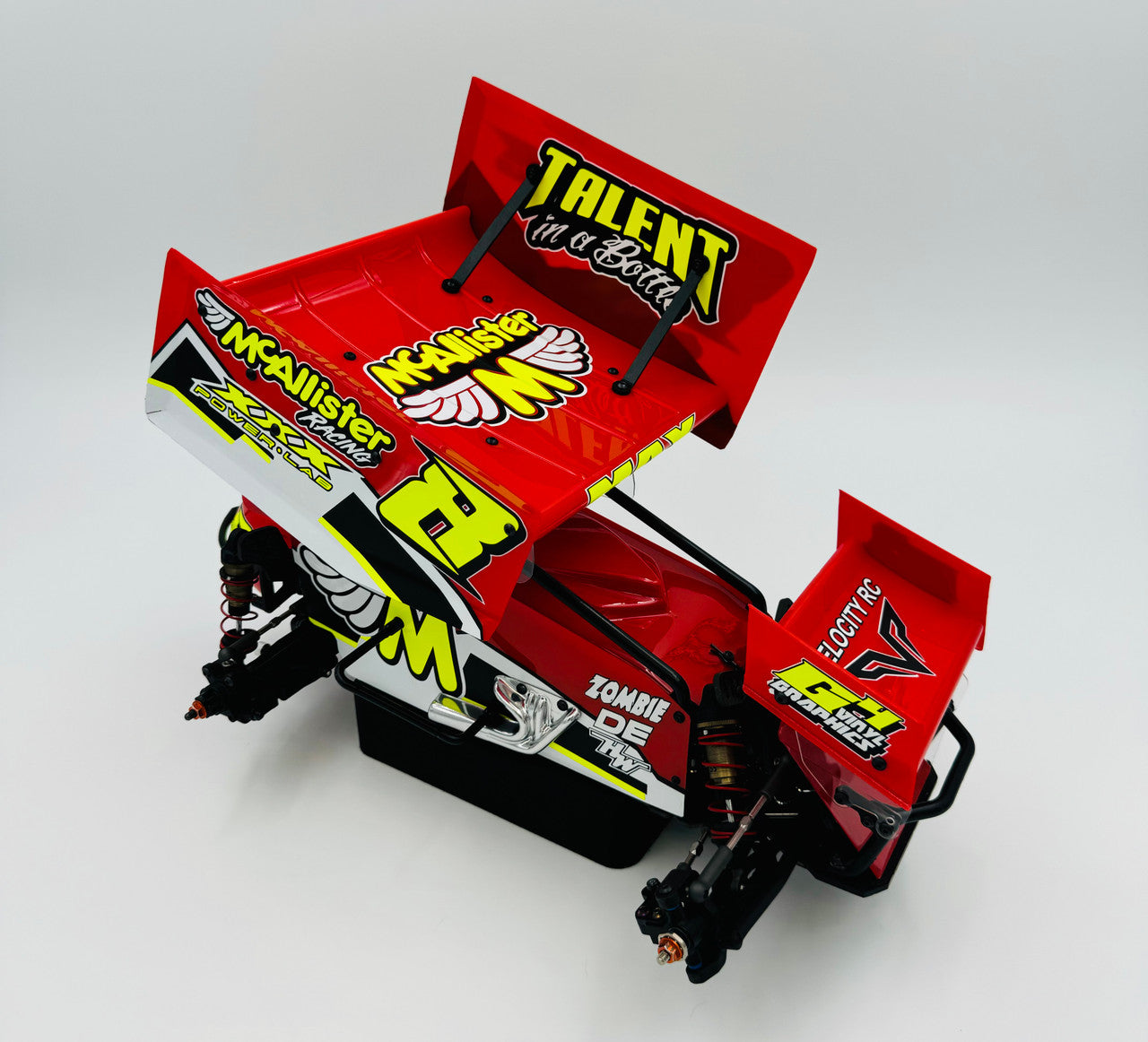 McAllister Racing Velocity Sprint Car Body, #770