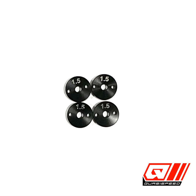 1.5mm Small Bore 2 Hole Piston (4), QS-5043