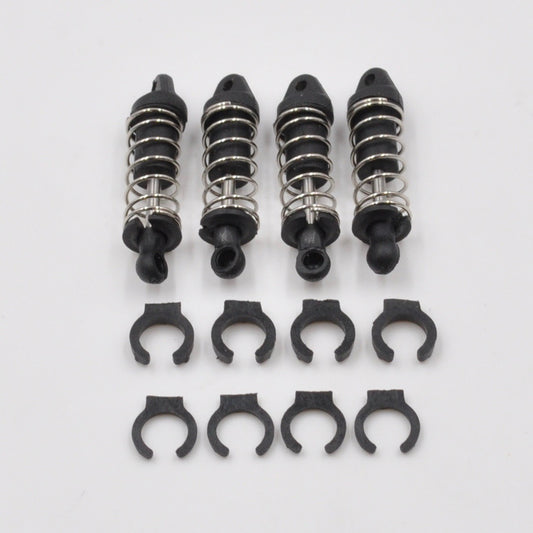 1RC Shock Set, 1/18 Mid, Spr, EDM, LM (4)