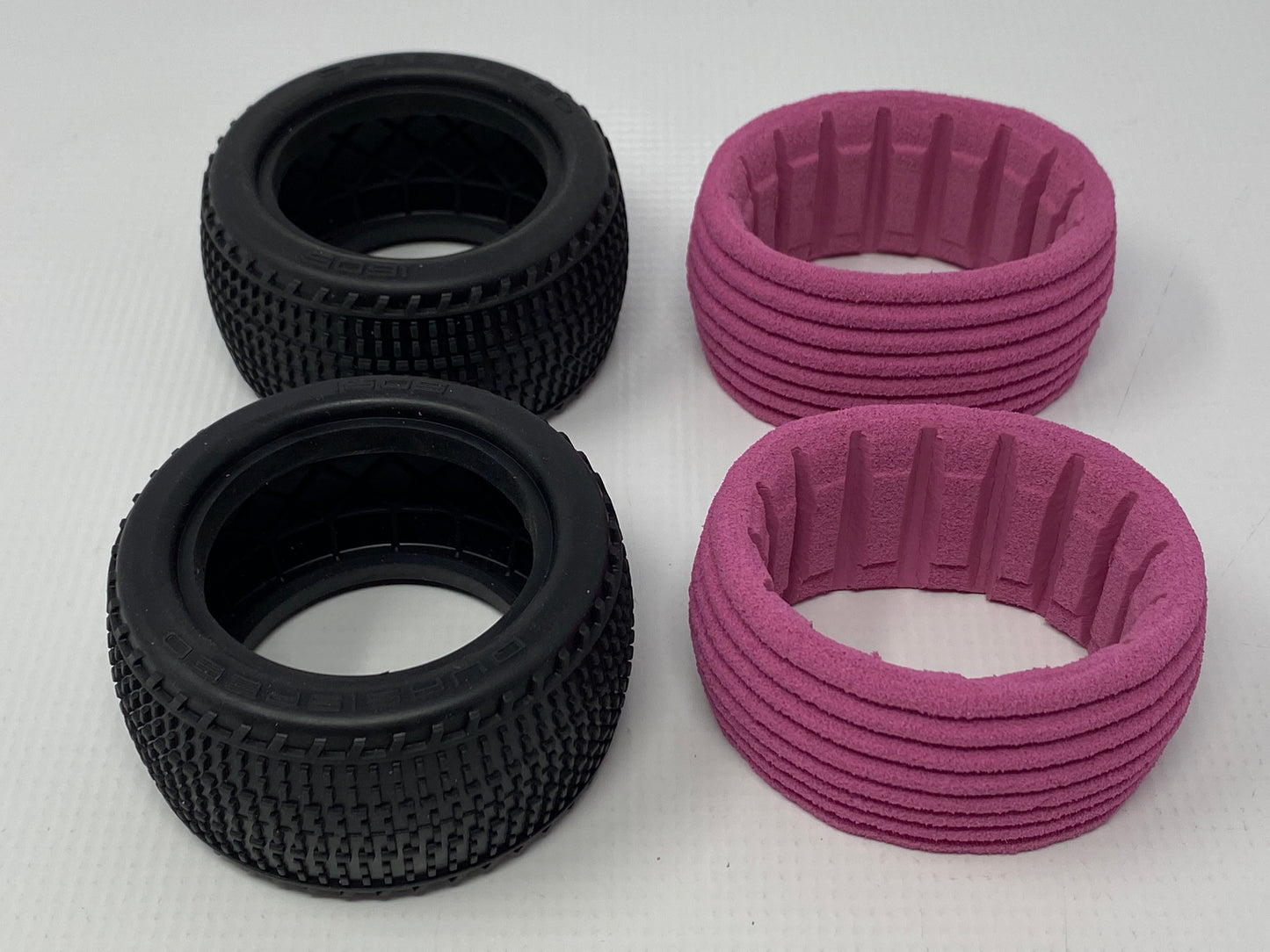 QuasiSpeed Rubber Rear Tires with Inserts (2) QS-1602