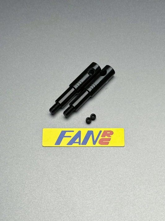 Fan RC Long Front Axles, Steel, 5-40 Thread, FR-0060.2