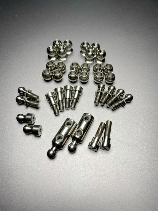 Titanium Hardware Set for Works 93 Yokomo Dogfighter FZ-050.93