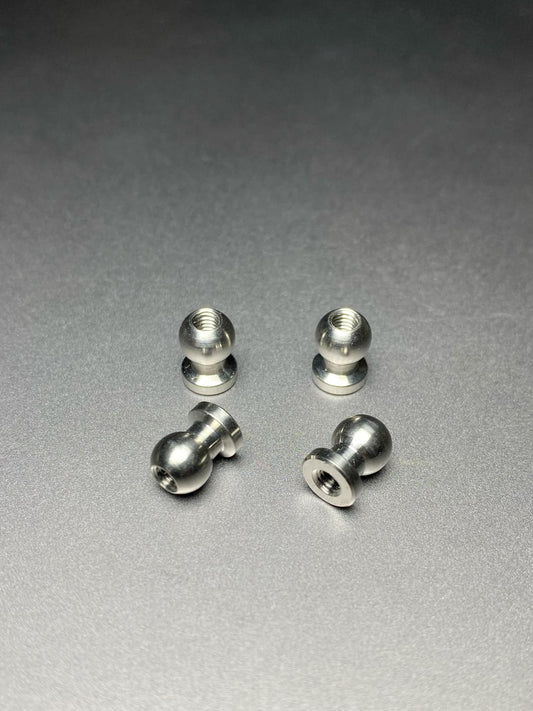 5.8mm Long Ti Ball Studs Yokomo Dogfighter 91/92 93 93 wcs and Yz-10 94 to 97