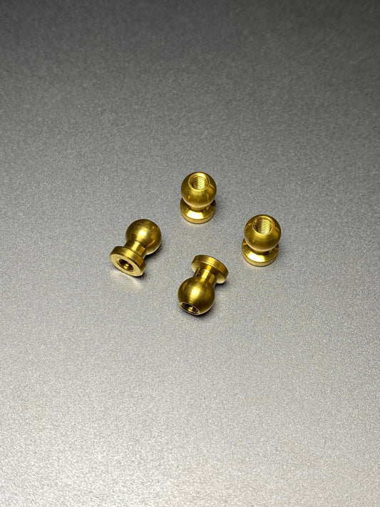 5.8mm Long Ti Ball Studs Yokomo Dogfighter 91/92 93 93 wcs and Yz-10 94 to 97