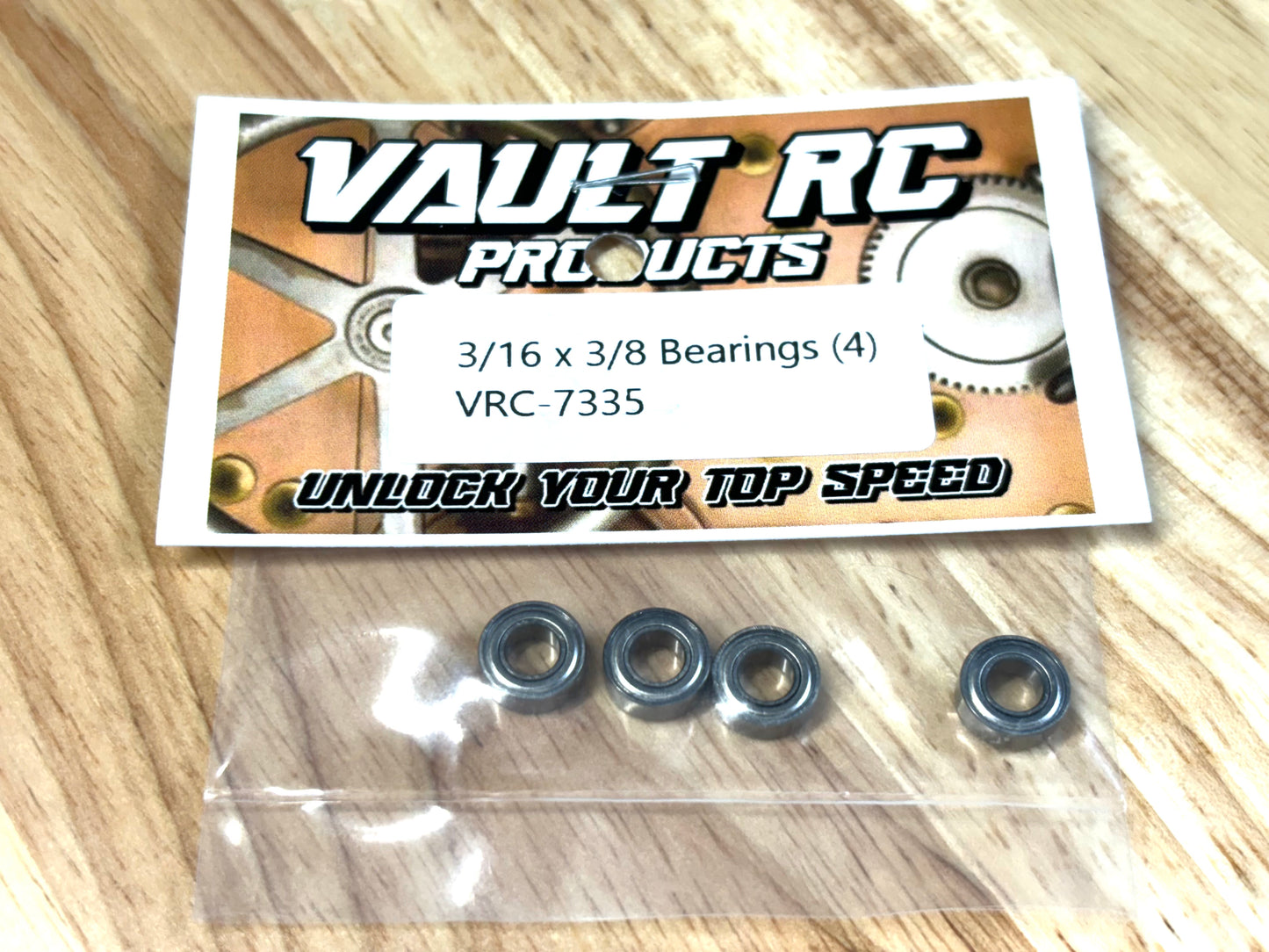 3/16 x 3/8 Bearings (4) VRC-7335