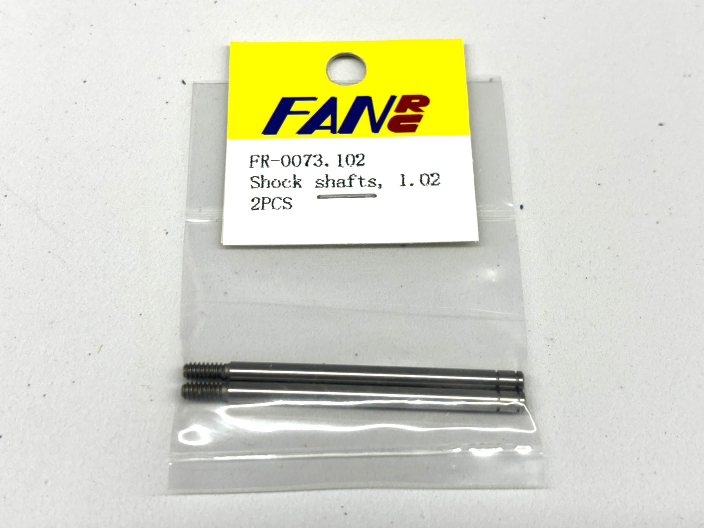 Fan RC Shock Shafts, 1.02 stroke, FR-0073.102