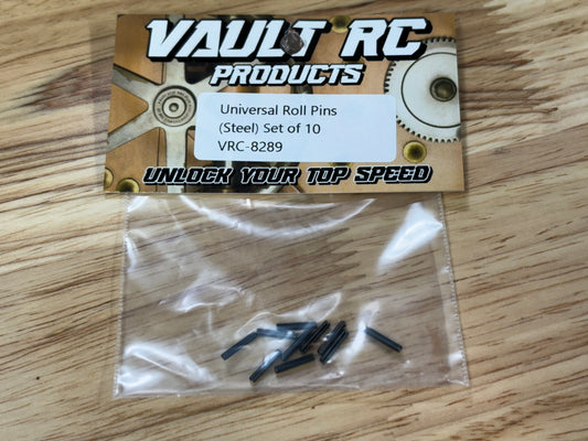 Universal Roll Pins (Steel) Set of 10, VRC-8289