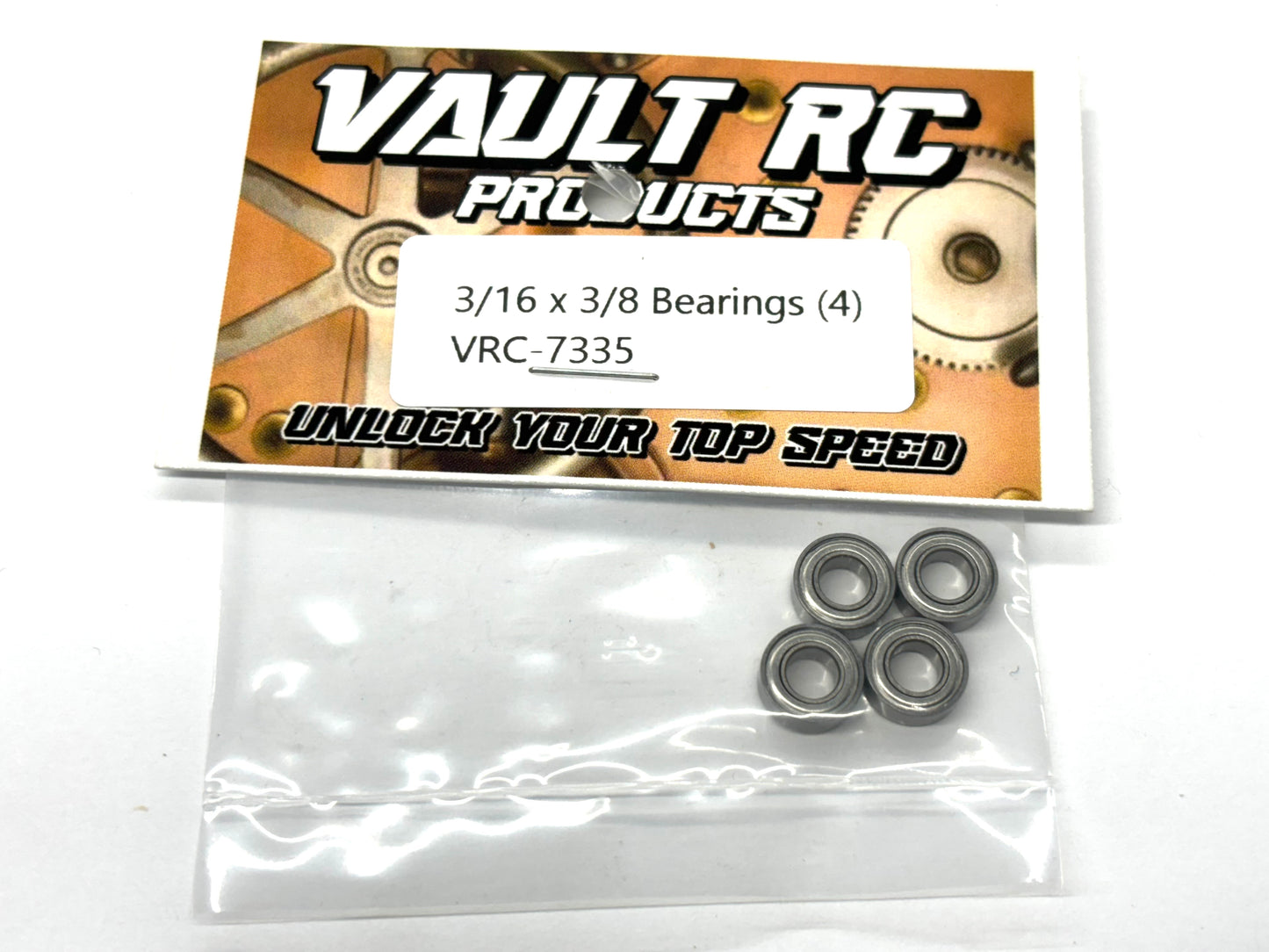 3/16 x 3/8 Bearings (4) VRC-7335