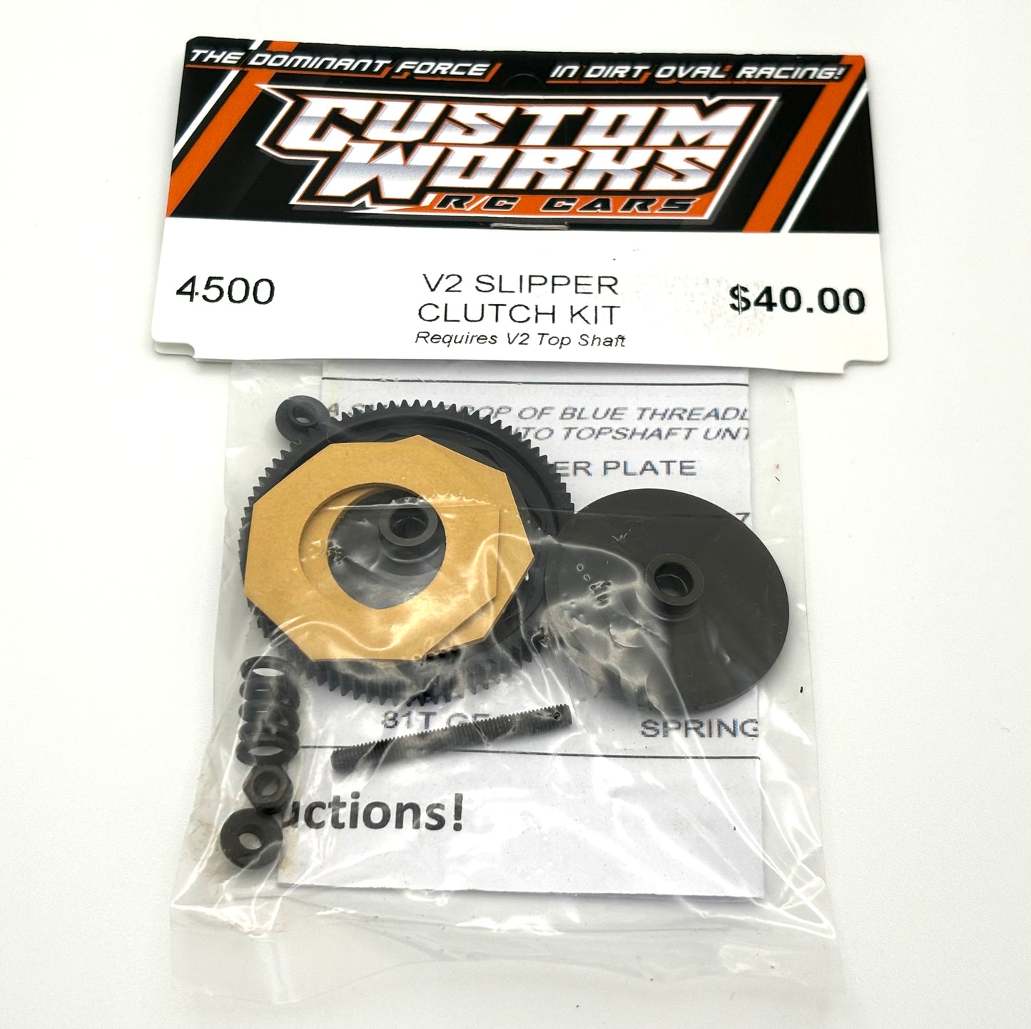 V2 Slipper Clutch Kit, CW-4500