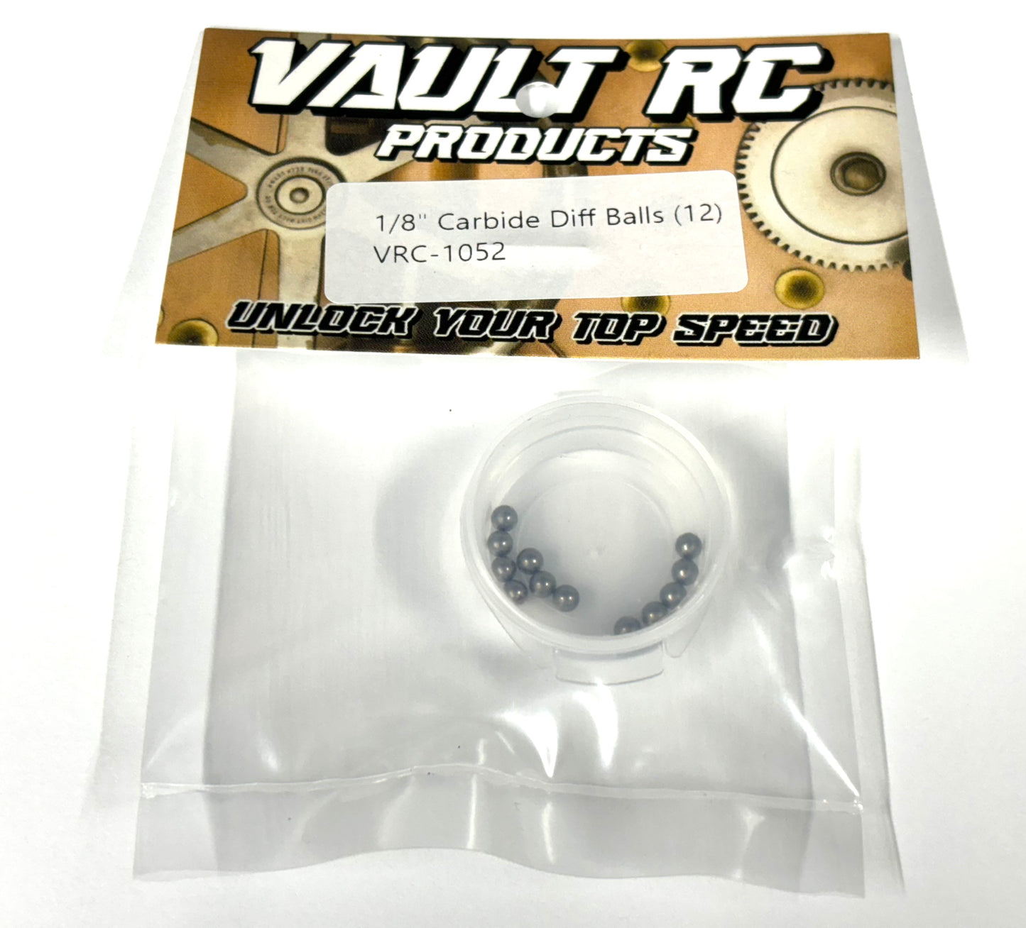 1/8" Carbide Diff Balls (12), VRC-1052