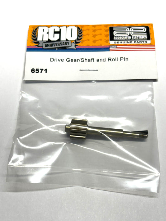 Drive Gear/Shaft and Roll Pin, ASC-6571