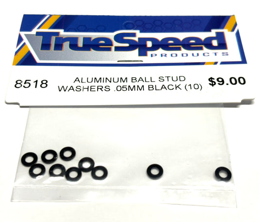 Aluminum Ball Stud Washers 0.5mm (10)