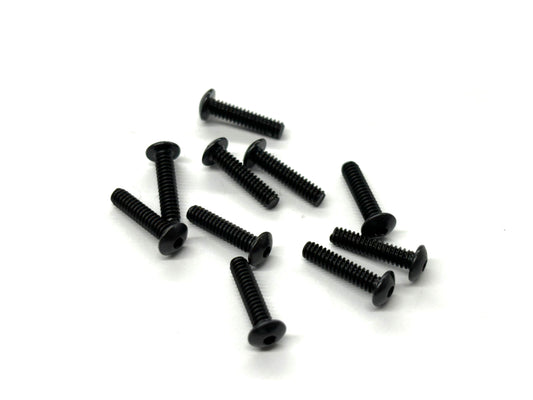 4-40 x 1/2 Button Head Screw (Black Steel) Set of 10, VRC-8261