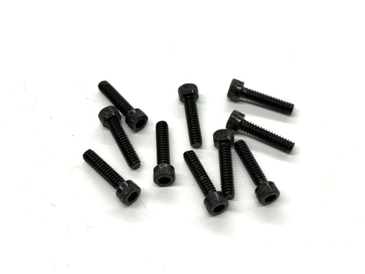 4-40 x 1/2 Cap Head Screw (Black Steel) Set of 10, VRC-8253