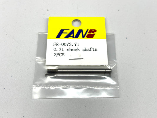 Fan RC Shock Shafts, 0.71 stroke, FR-0073.071