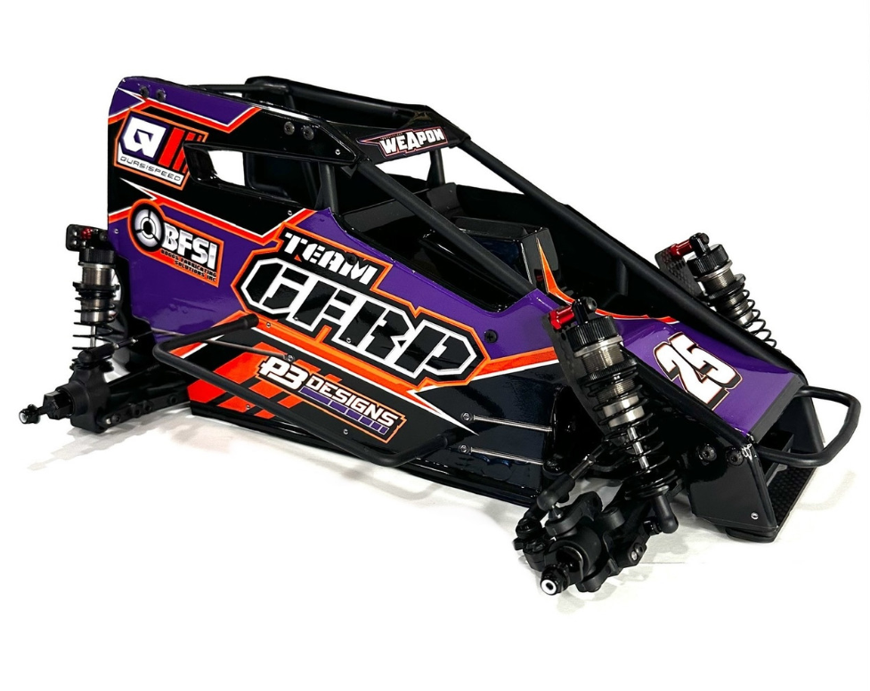 Team GFRP 2025 Weapon Midget Car Kit, GFR-7130 – Go Fast Hobbies