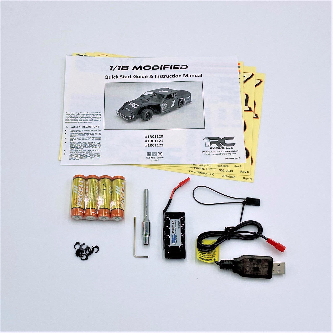 1RC 1/18 Modified Car RTR Kit